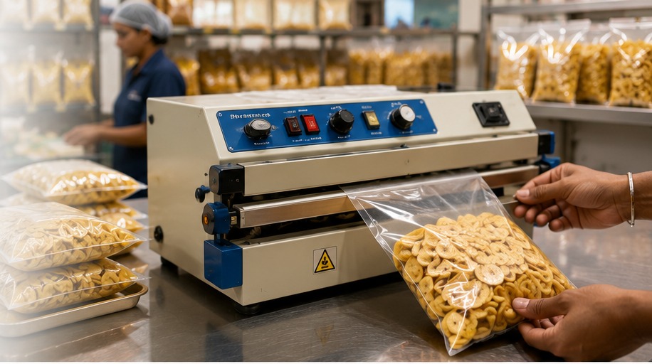 Band sealer packaging machine