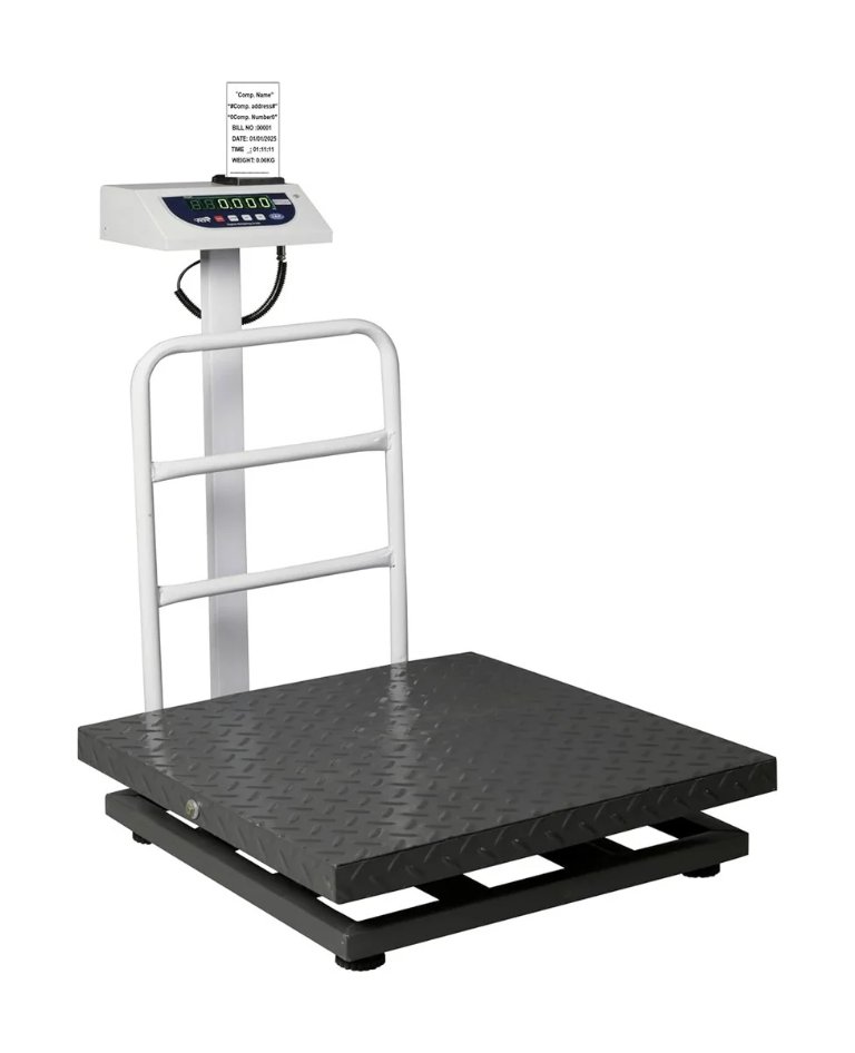 Heavy duty floor scale
