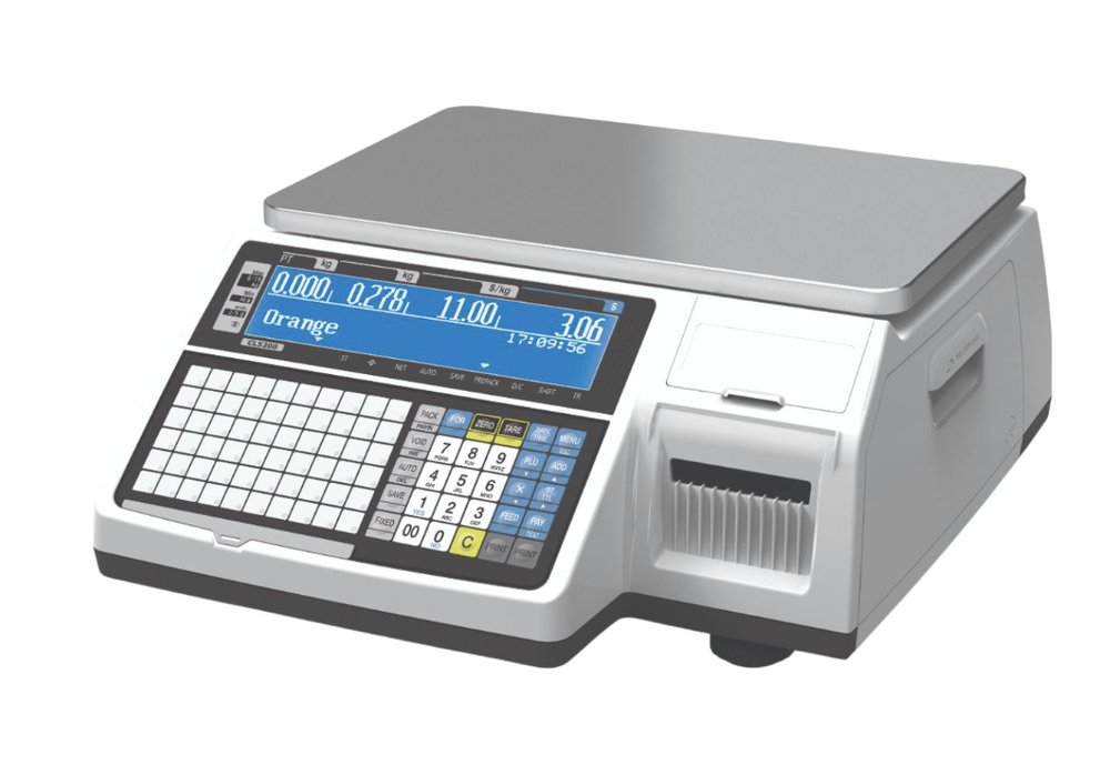 Retail counter scale